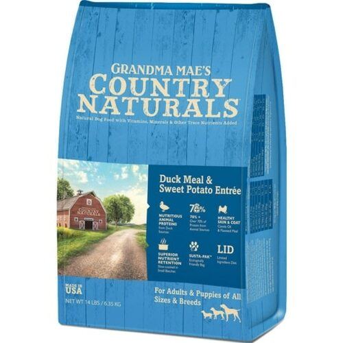 Grandma Mae's Country Naturals Dog Duck Meal Sweet Potato - 9 Oz  