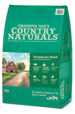Grandma Mae's Country Naturals Dog Farmhouse Blend - 26 lbs