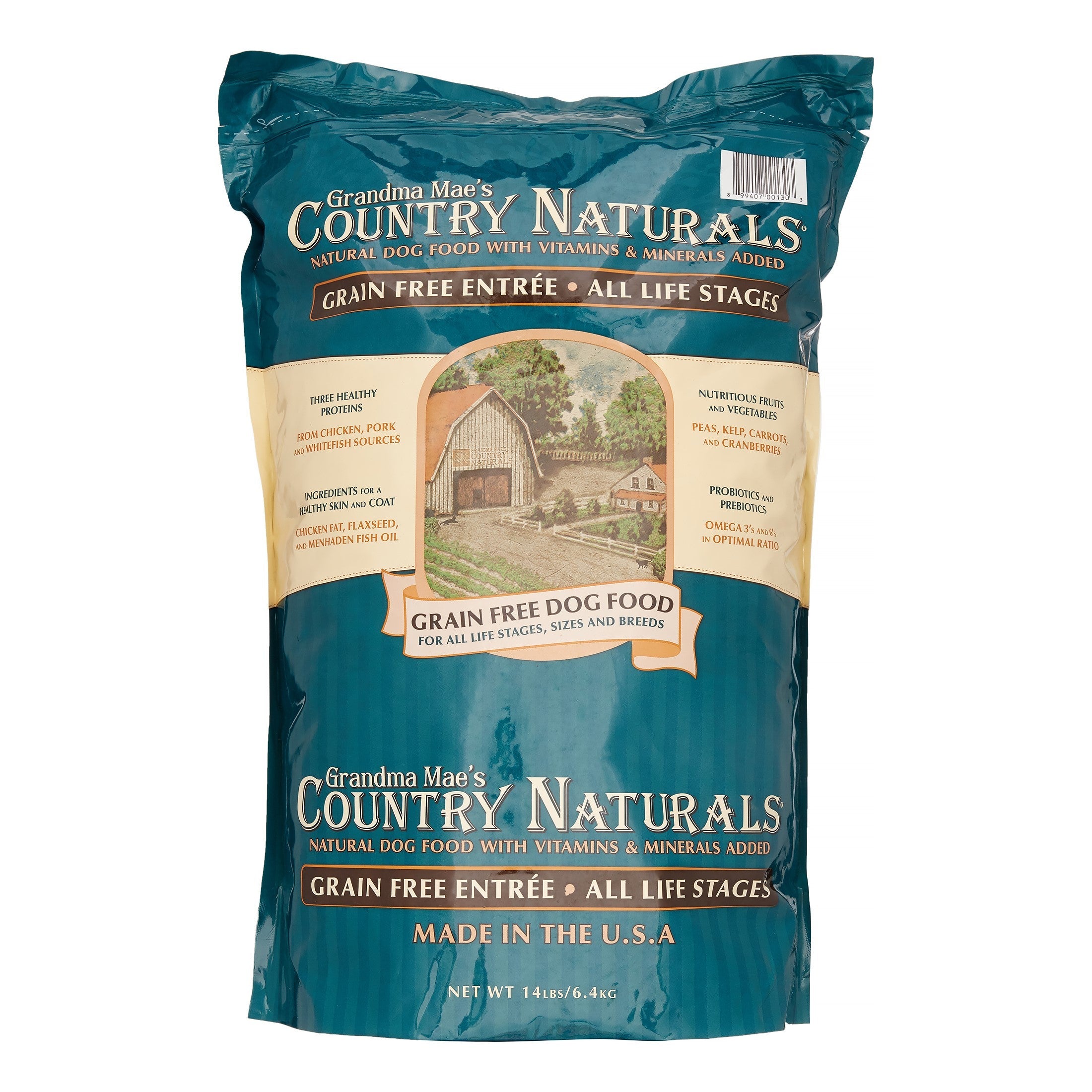 Grandma Mae's Country Naturals Dog Grain-Free Chicken Multi Protein - 14 lbs  