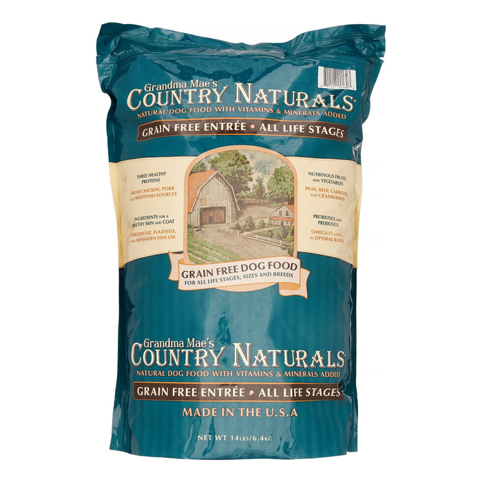Grandma Mae's Country Naturals Dog Grain-Free Chicken Multi Protein - 14 lbs