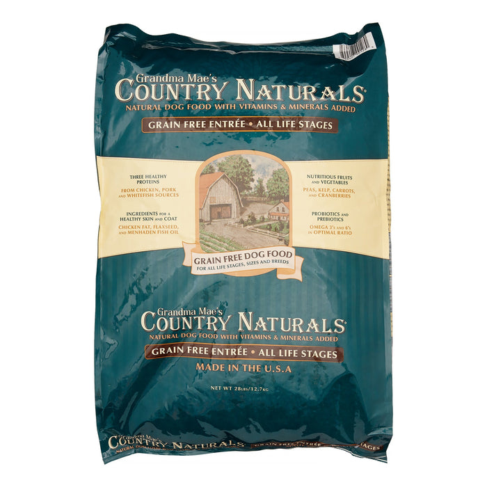 Grandma Mae's Country Naturals Dog Grain-Free Chicken Multi Protein - 25 lbs
