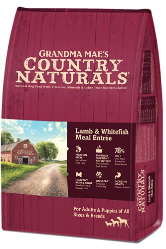 Grandma Mae's Country Naturals Dog Lamb Whitefish Meal - 14 lbs