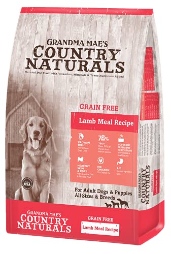 Grandma Mae's Country Naturals Dog Limited Ingredient Diet Grain-Free Lamb - 9 Oz