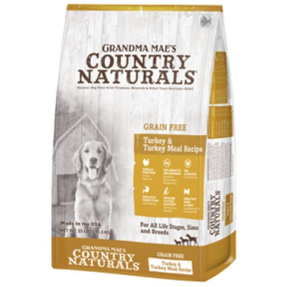 Grandma Mae's Country Naturals Dog Limited Ingredient Diet Grain-Free Turkey - 14 lbs  