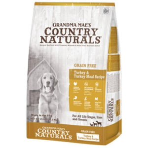 Grandma Mae's Country Naturals Dog Limited Ingredient Diet Grain-Free Turkey - 14 lbs