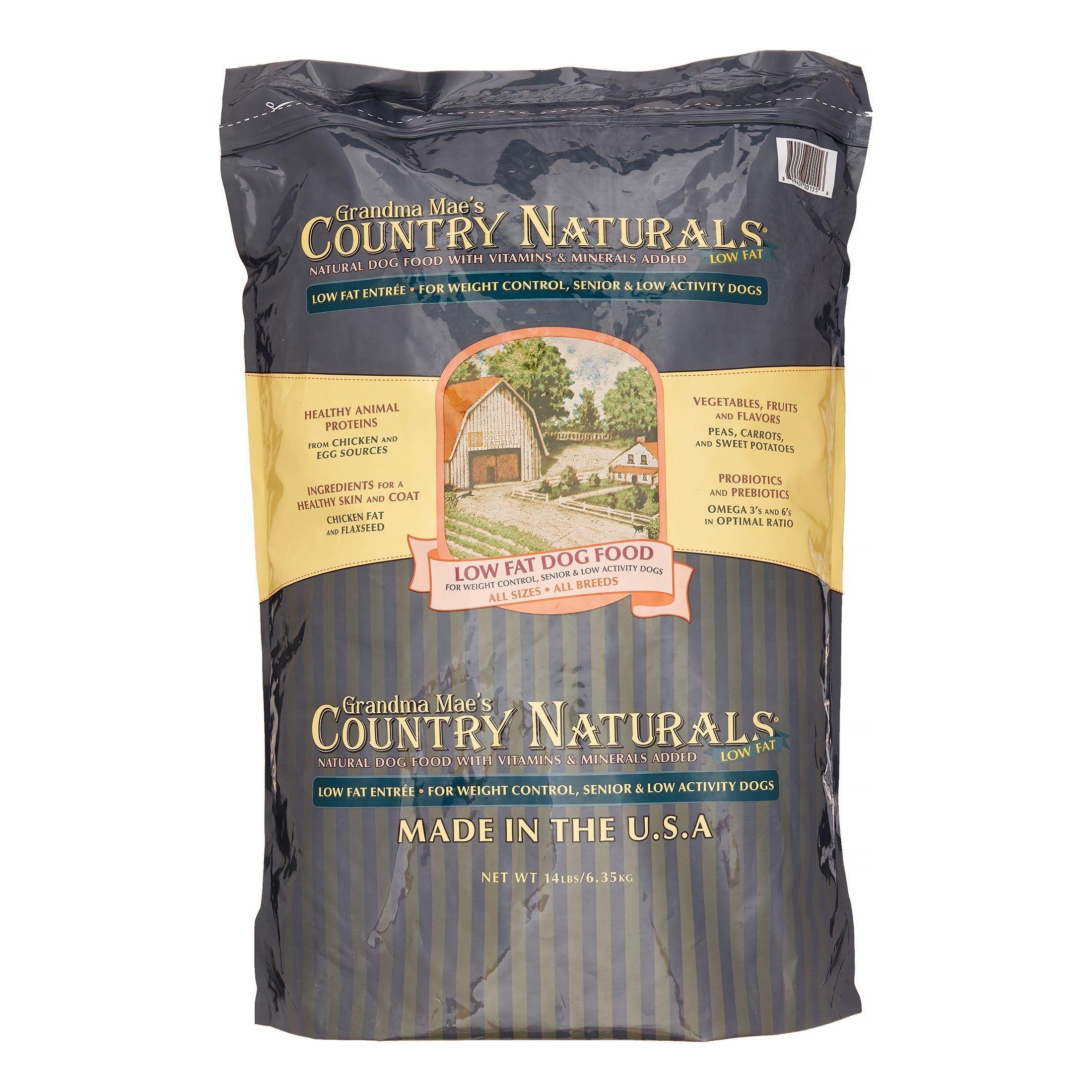 Grandma Mae's Country Naturals Dog Senior Low Fat - 14 lbs  