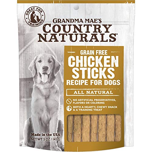 Grandma Mae's Country Naturals Dog Sticks Chicken - 5 Oz  
