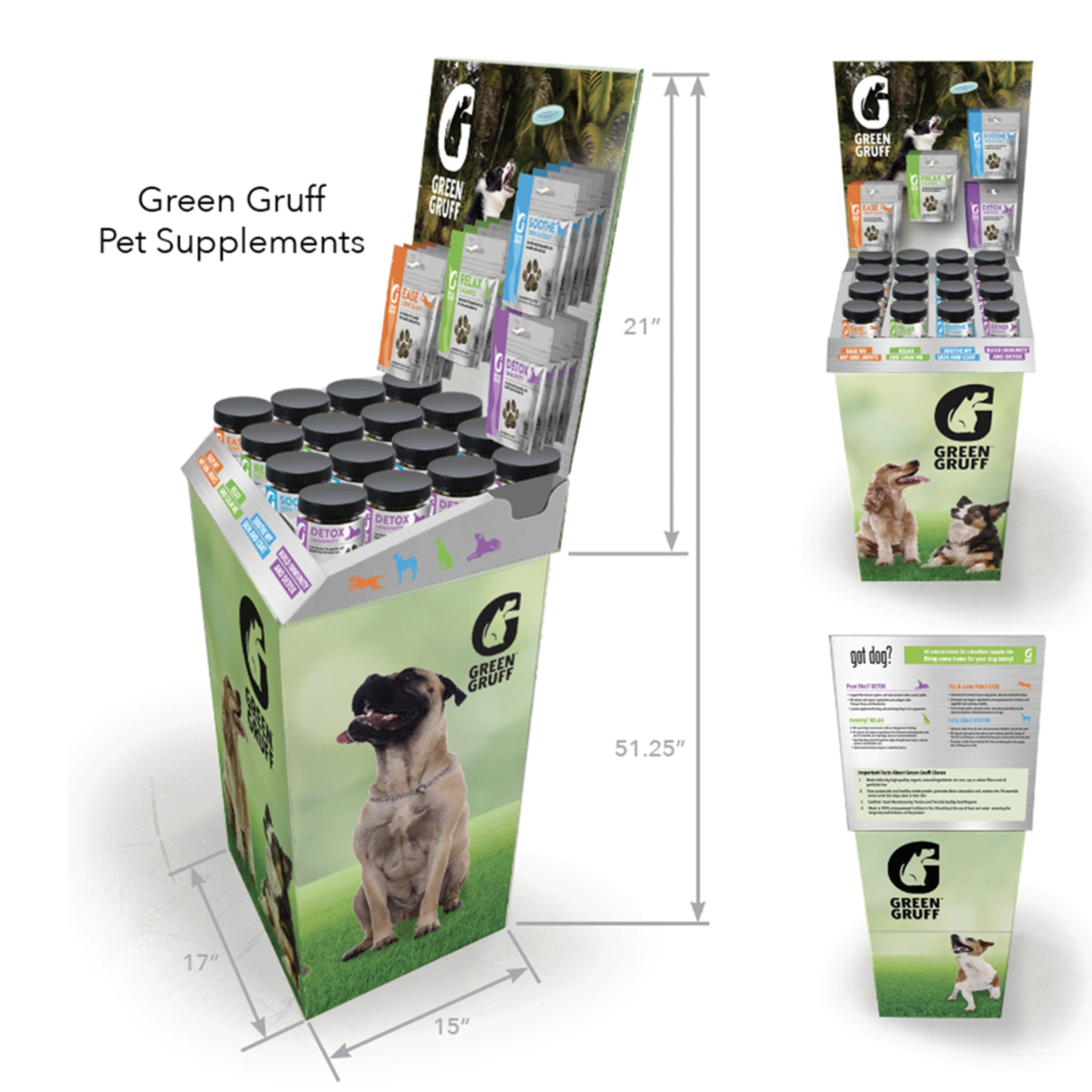 Green Gruff Starter Kit - 40 Count  