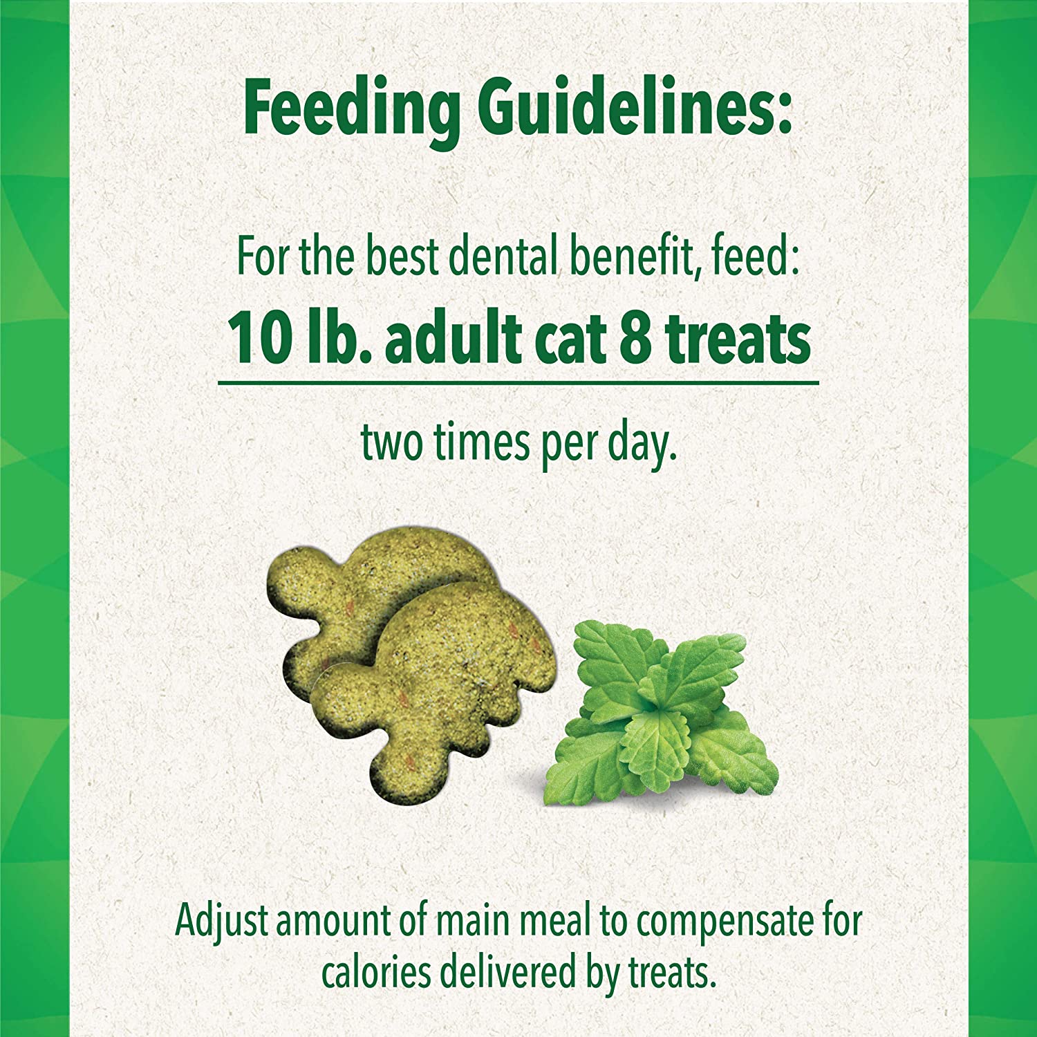 Greenies Feline Catnip Dental Cat Treats - 2.1 oz  