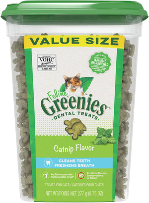 Greenies Feline Catnip Dental Cat Treats - 9.75 oz