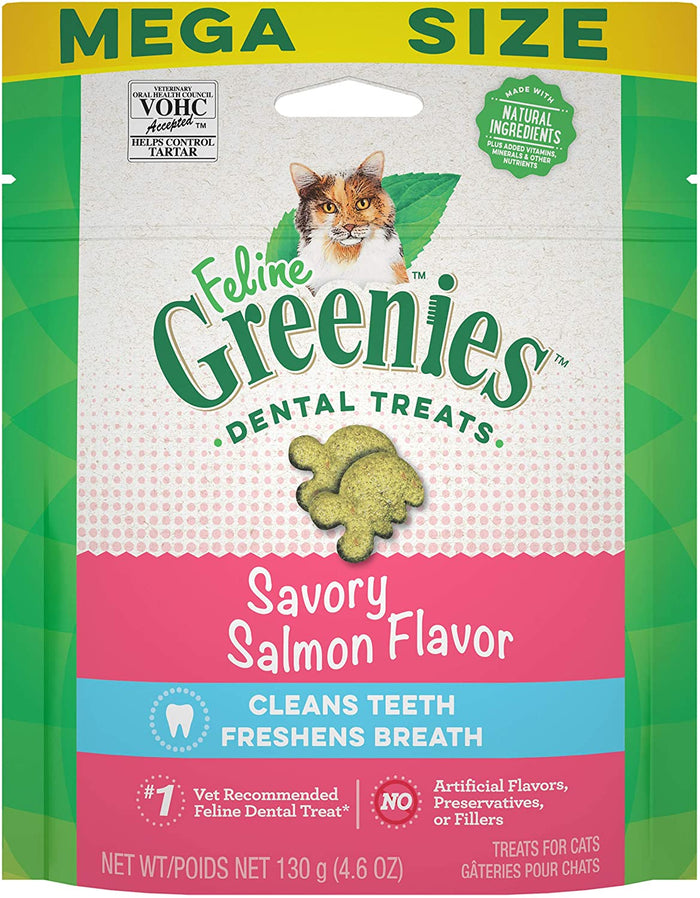 Greenies Feline Salmon Dental Cat Treats - 4.6 oz