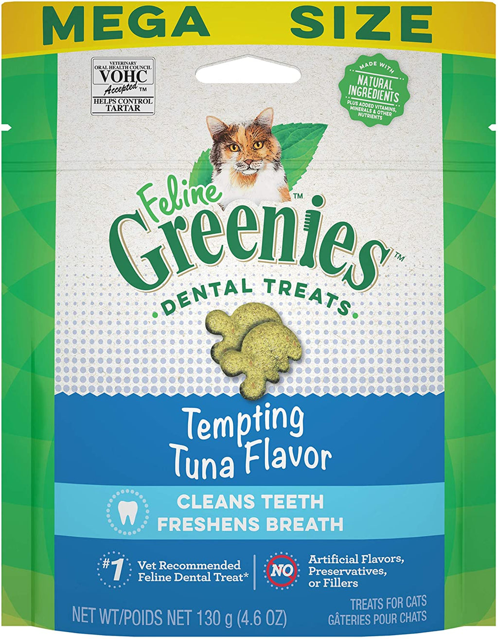 Greenies Feline Tuna Dental Cat Treats - 4.6 oz  