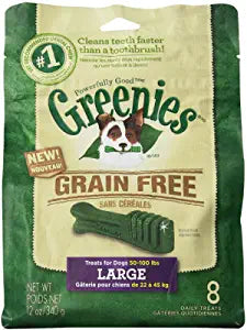 Greenies Grain Free Large Treat Pack Dental Dog Treats - 12 oz