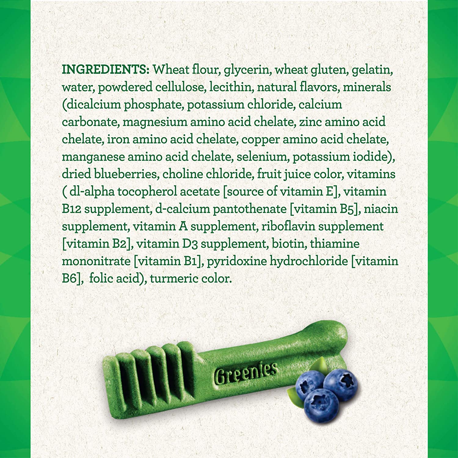 Greenies Petite Blueberry Treat Pack Dental Dog Treats - 12 oz  