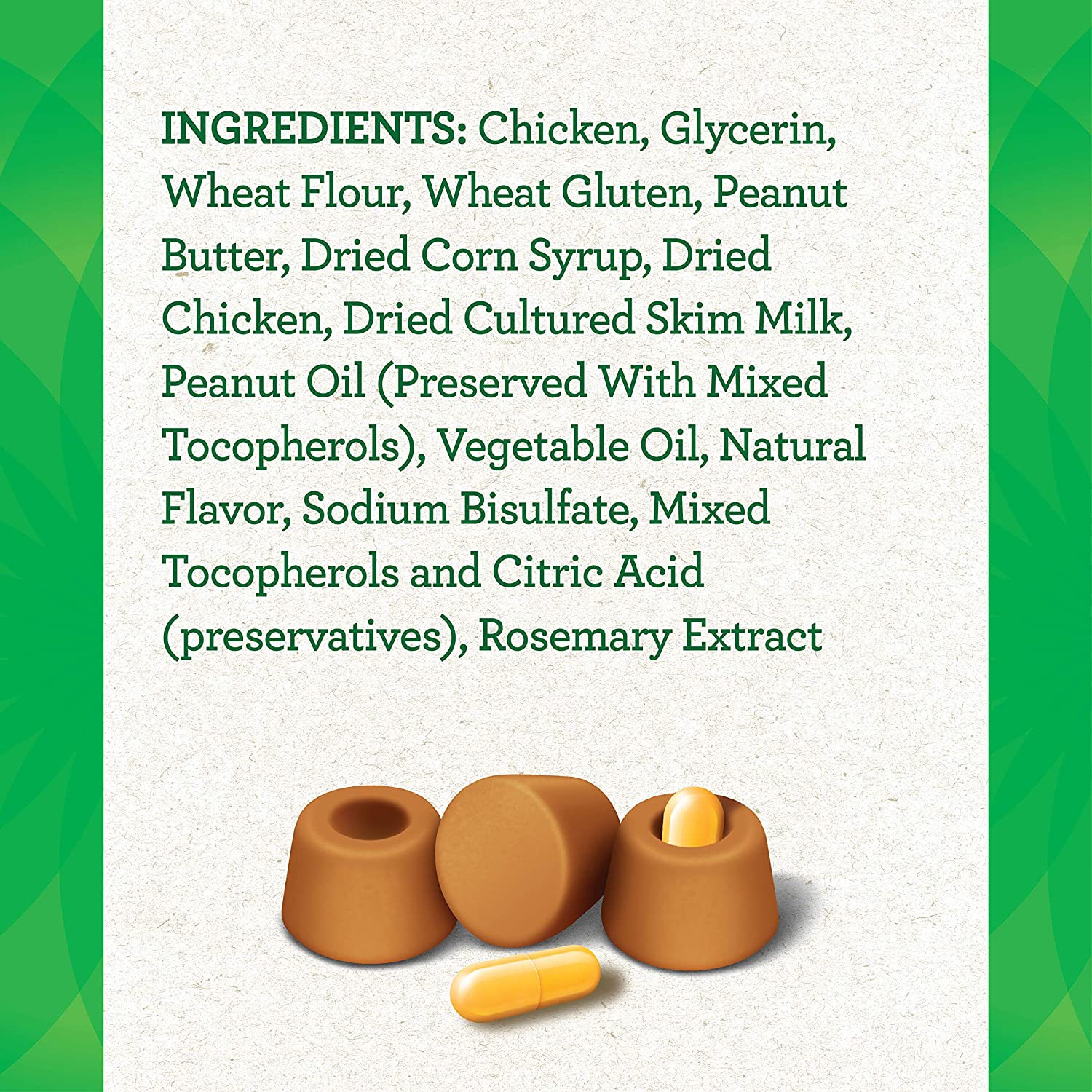 Greenies Pill Pockets for Dogs Peanut Butter Capsule - 7.9 oz - 30 Count  