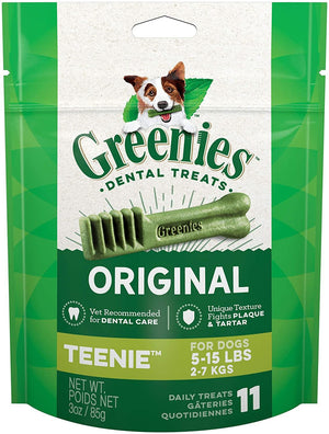 Greenies Teenie Trial Size Treat Pack Dental Dog Treats - 3 oz - 10 Count