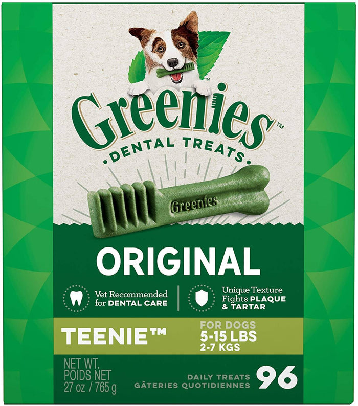 Greenies Teenie Tub Treat Pack Dental Dog Treats - 27 oz - 96 Count