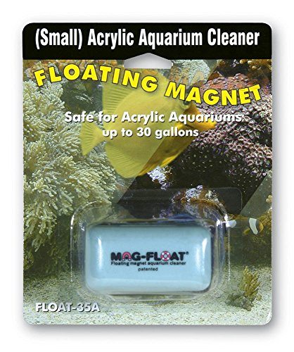 Gulfstream Tropical Mag-Float Floating Acrylic Aquarium Cleaner - Small  