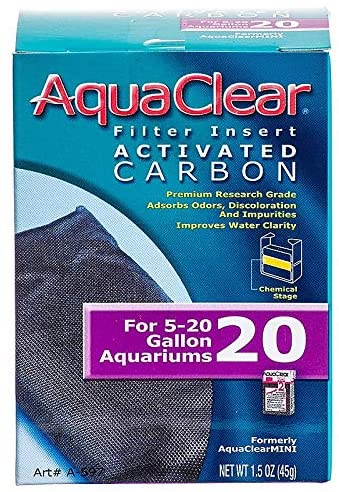 Hagen Activated Carbon Filter Insert for AquaClear 20/Mini - 1 pk  