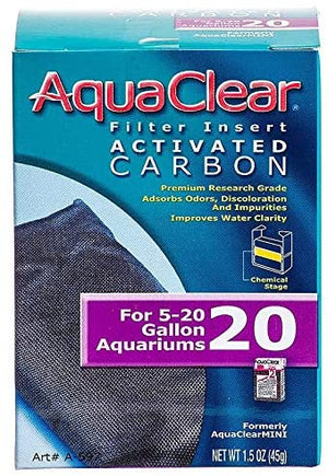 Hagen Activated Carbon Filter Insert for AquaClear 20/Mini - 1 pk
