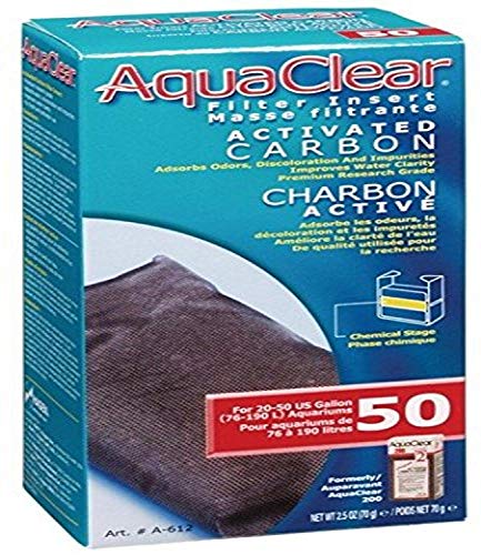 Hagen Activated Carbon Filter Insert for AquaClear 50/200 - 1 pk  