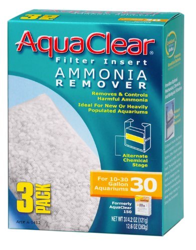 Hagen Ammonia Remover Filter Insert for AquaClear 30/150 - 3 pk  