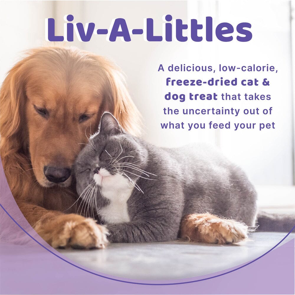 Halo Liv-A-Littles Freeze-Dried Beef Liver Protein Treats  