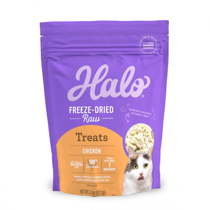 Halo Liv-a-Littles Freeze Dried Whole Chicken Dog & Cat Treats