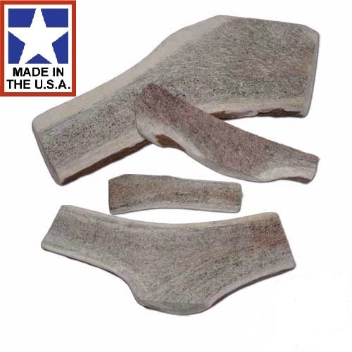 Happy Dog of Cape Cod Premium All Natural Sliced Elk Antler Dog Chew  