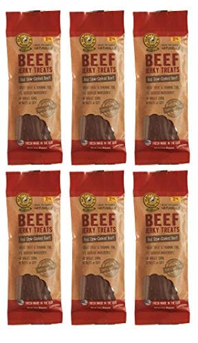 Happy Howie's Beef Jerky Dog Jerky Treats - 6 In - 2 Pack  