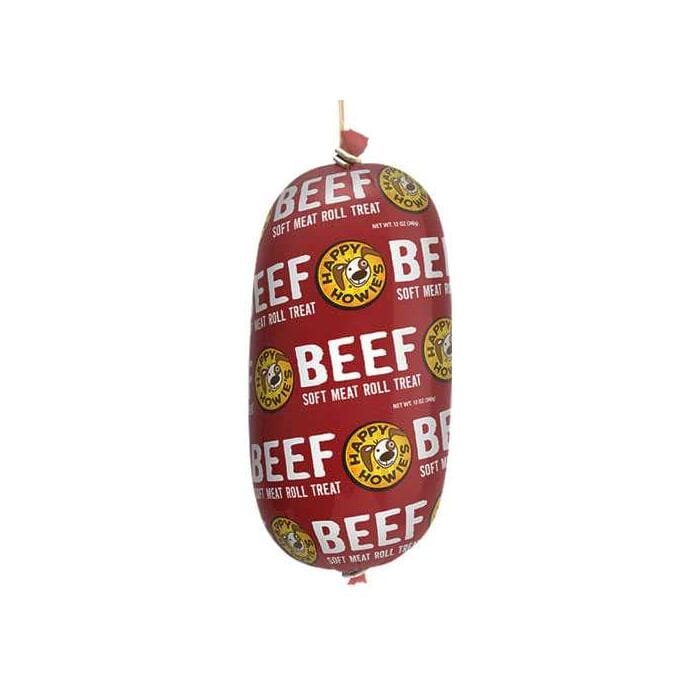 Happy Howie's Soft Beef Roll Treat Soft and Chewy Natural Dog Chews - 12 Oz