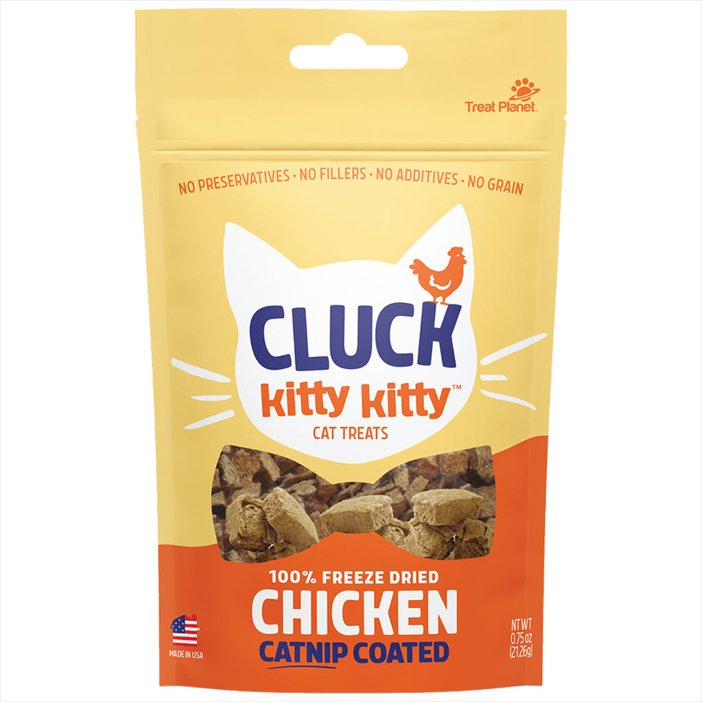 Hare of the Dog Cat CLUCK 100% Chicken Freeze-Dried - .75Oz  