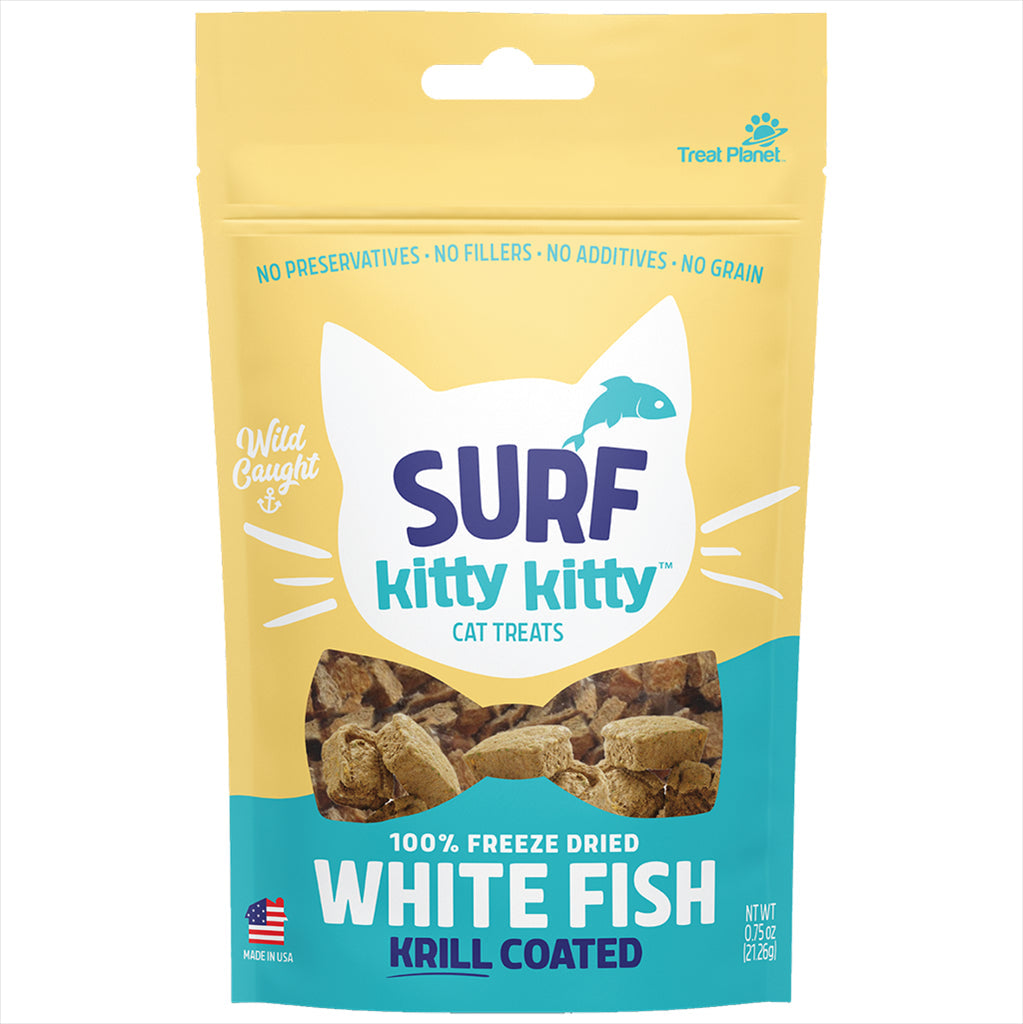Hare of the Dog Cat SURF 100% Whitefish Freeze-Dried - .5 Oz  