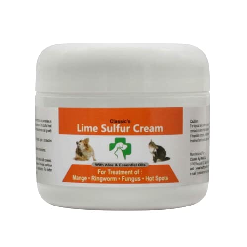 Healthy Paw Life Lime Sulfur Cream Skin Relief - 2 Oz  