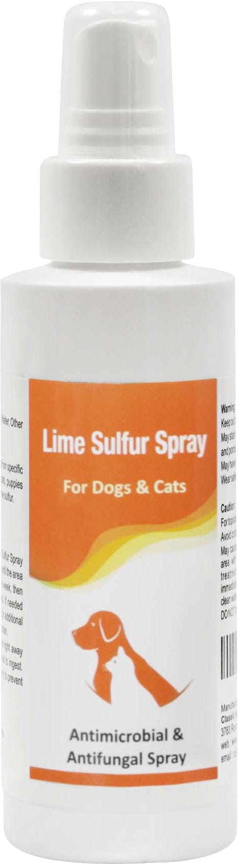 Healthy Paw Life Lime Sulfur Spray Skin Relief - 4 Oz  