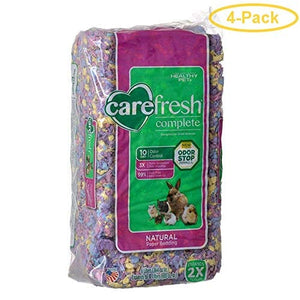 Healthy Pet Carefresh Complete Confetti (4 per case) Paper Small Animal Bedding - 10 Ltr