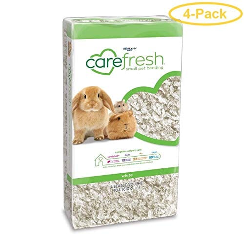 Healthy Pet Carefresh Complete Ultra (6 per case) Paper Small Animal Bedding - 10 Ltr  