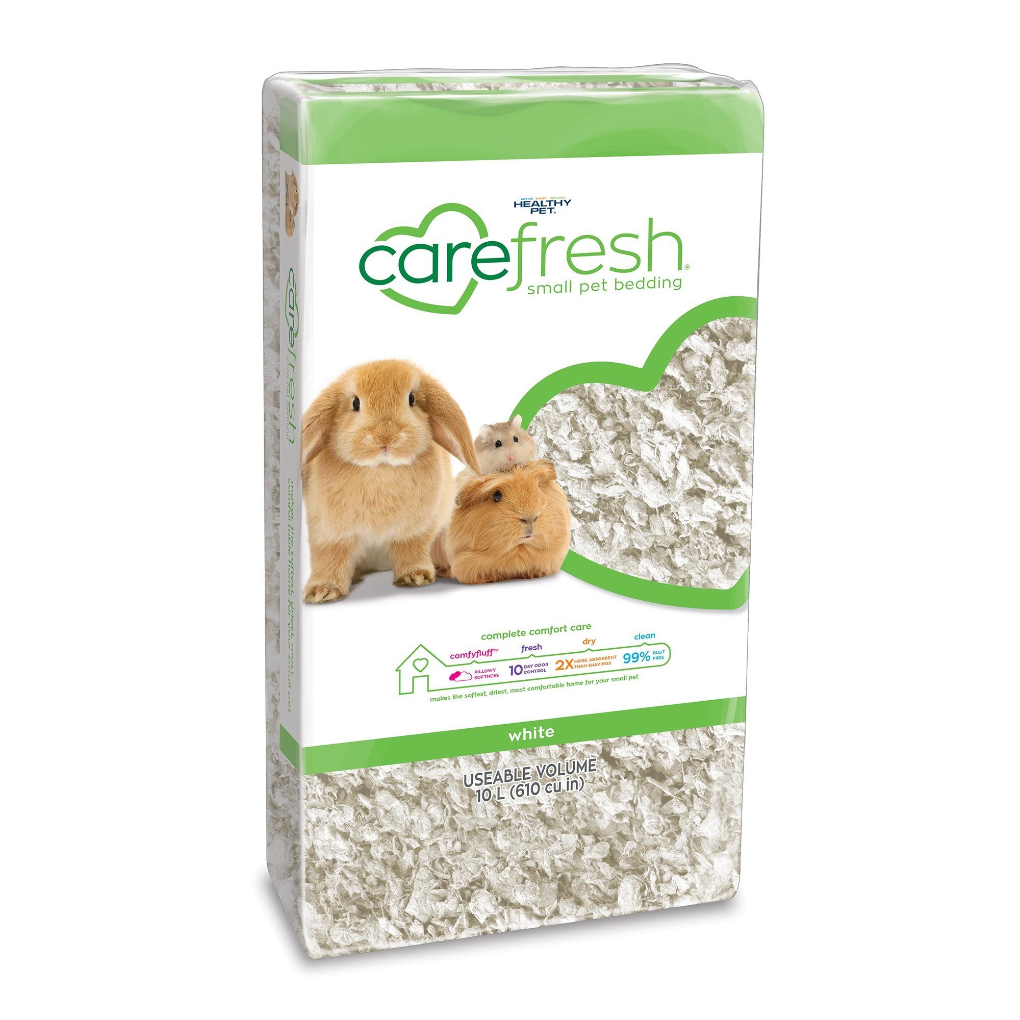 Healthy Pet Carefresh Ultra Small Animal Bedding - 10L Retail Bag  