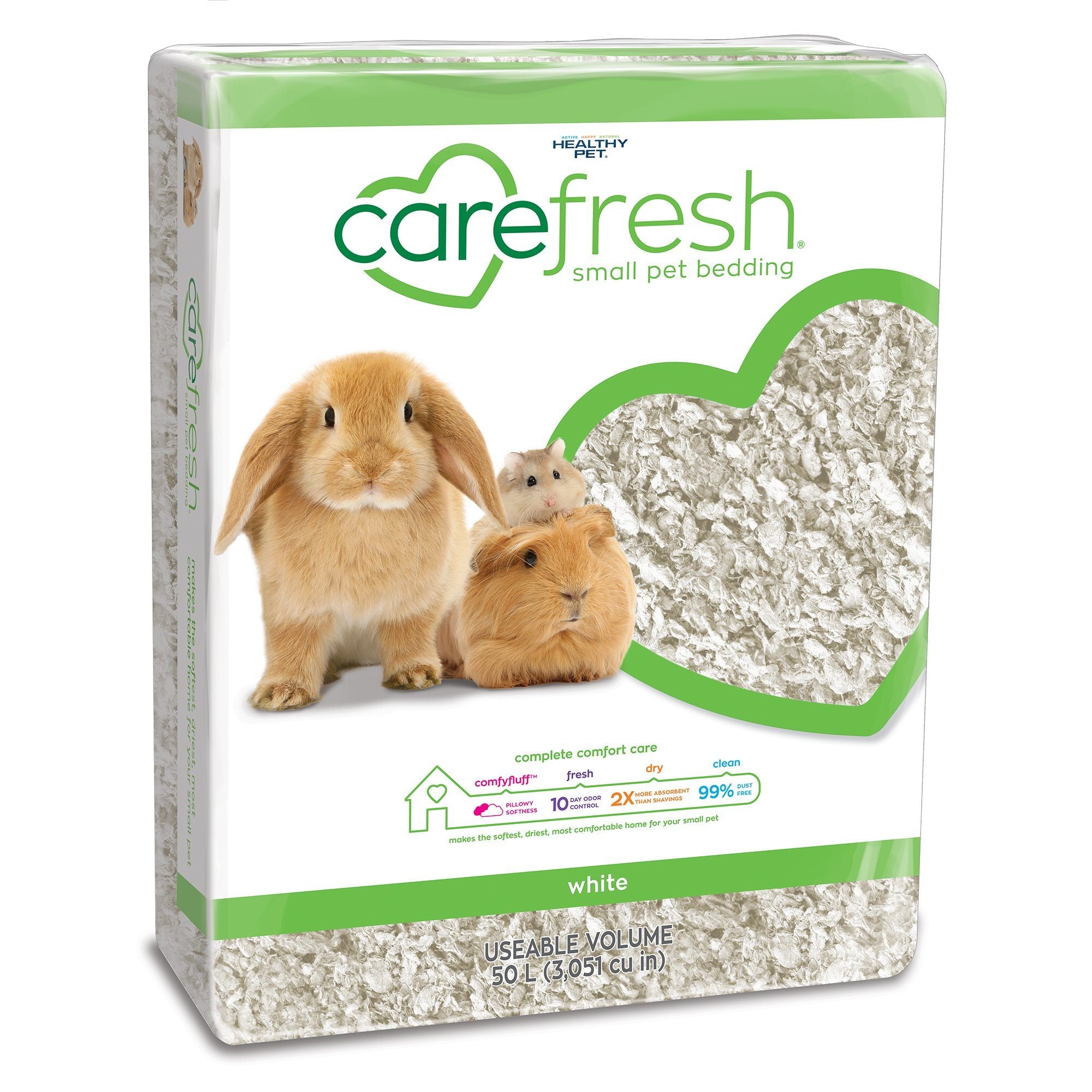 Healthy Pet Carefresh Ultra Small Animal Bedding - 50L Retail Bag  