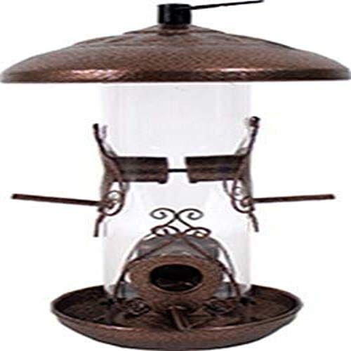 Heath Giddy-Up Wild Bird Feeder - Copper - 2 Lbs Cap  