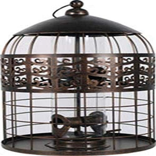 Heath Grand Palace Squirrel Resistant Haven Wild Bird Feeder - Bronze - 1 Lb Cap  