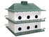 Heath Purple Martin House Plastic - White - 12 Room  