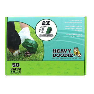 Heavy Doodie Cat and Dog Pet Waste Bags - 200 - Pack