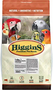 Higgins Nederlands Vita Seed Cockatiel Bird Food - 25 Lbs