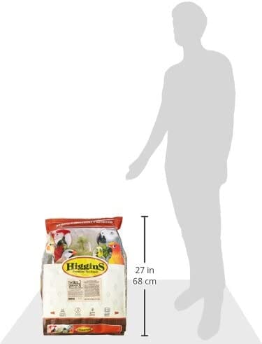 Higgins Nederlands Vita Seed Conure and Lovebird Bird Food - 25 Lbs  