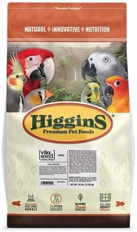 Higgins Nederlands Vita Seed Finch Bird Food - 25 Lbs