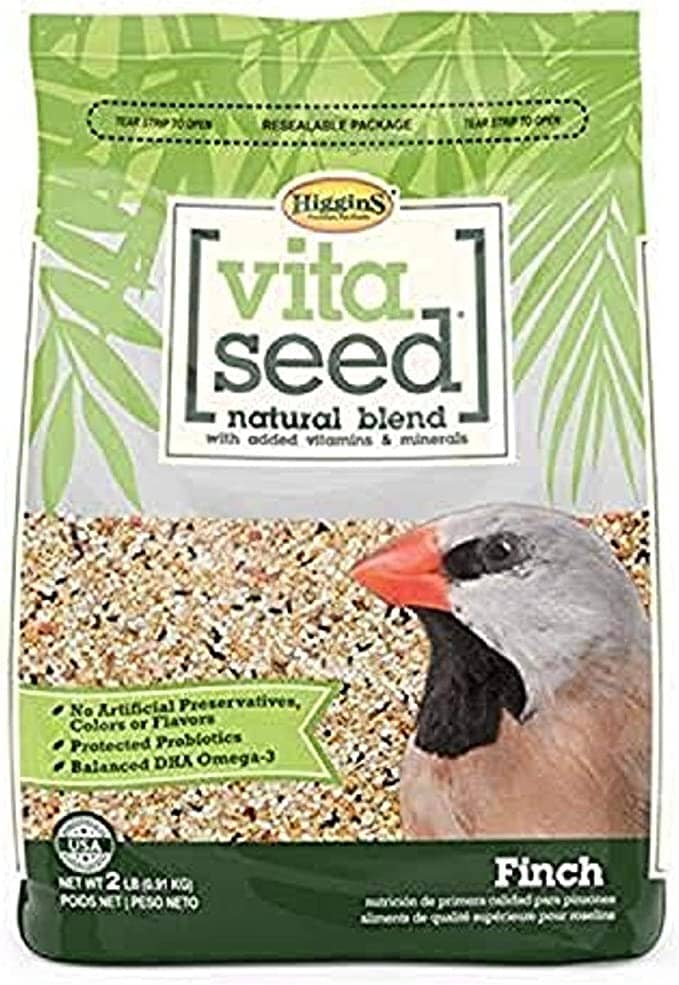 Higgins Nederlands Vita Seed Vita Finch Bird Food - 2 Lbs  