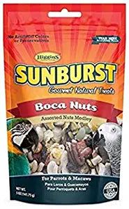 Higgins Sunburst Gourmet Boca Nuts No Shell Bird Treat Sticks - 5 Oz