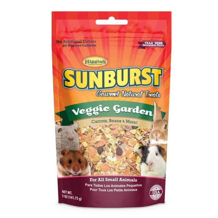 Higgins Sunburst Veggie Garden Small Animal Treats - 5 Oz