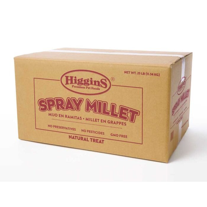 Higgins Sunshine Spray Millet Bird Treats - 25 Lbs  